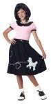 50's Car Hop with Poodle Skirt